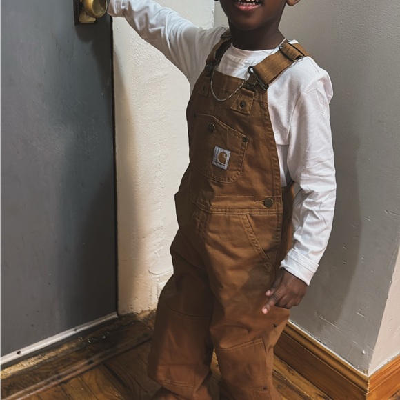 Carhartt Kids Tan Overalls - Picture 3 of 3